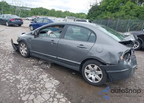 2010 Honda Civic Lx z USA, uszkodzony, nr VIN 2HGFA1F53AH331556